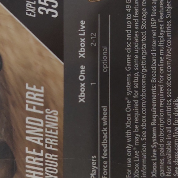 XBOX ONE Forza Horizon 3 Racing Game - Picture 6 of 7